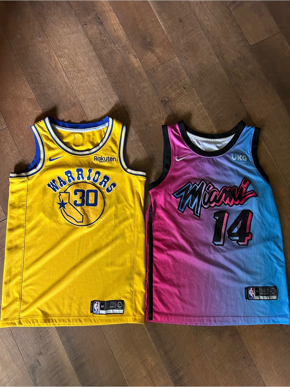 6 Swingman Jersey’s